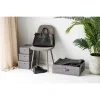 Úložné boxy NOTO House Nordic polyester, set 3 kusů, šedé