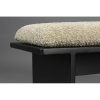 2923 10 lavice shiho dutchbone 85x35 cm drevo a boucle potah cernohneda