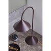 2209 10 stolni prenosna lampa grasp frandsen vyska 47 cm kov cervena