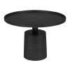 Konferenční stolek MASON WLL Ø60 cm, kov černý