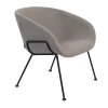 Lounge křeslo ZUIVER FESTON, šedé