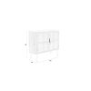 238 12 vitrina drevena prosklena yaz wll 80 cm hneda