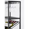 6877 18 vinoteka cantor s zuiver 180x48 cm kov cerna