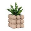 7372 13 kvetinac kameninovy uleko 13 5x13 5x13 cm hnedy