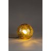 7858 21 stolni lampa lune dutchbone 25 cm jantarove sklo
