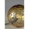 7858 23 stolni lampa lune dutchbone 25 cm jantarove sklo