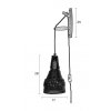 8212 16 nastenna lampa alen wll pletene stinidlo a mangova zakladna
