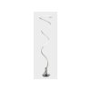 8809 2 stojaci led lampa helix mantra 1850 mm kov bila chrom