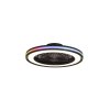 9589 6 velke stropni svitidlo gamer led mantra s ventilatorem skryte lopatky cerna rgb