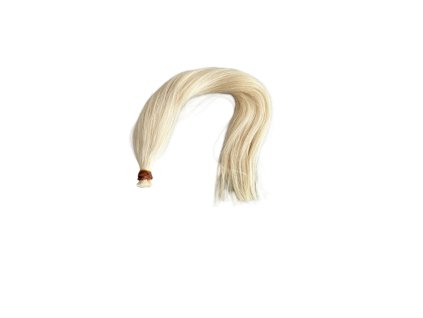 Blond vlasy 60w rovné 60 cm-nespracované 100g
