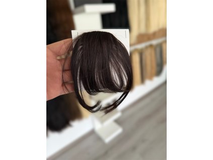 Clip in ofina tmavohnedá