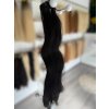 Weft in čiernohnedé 60 cm 100 g