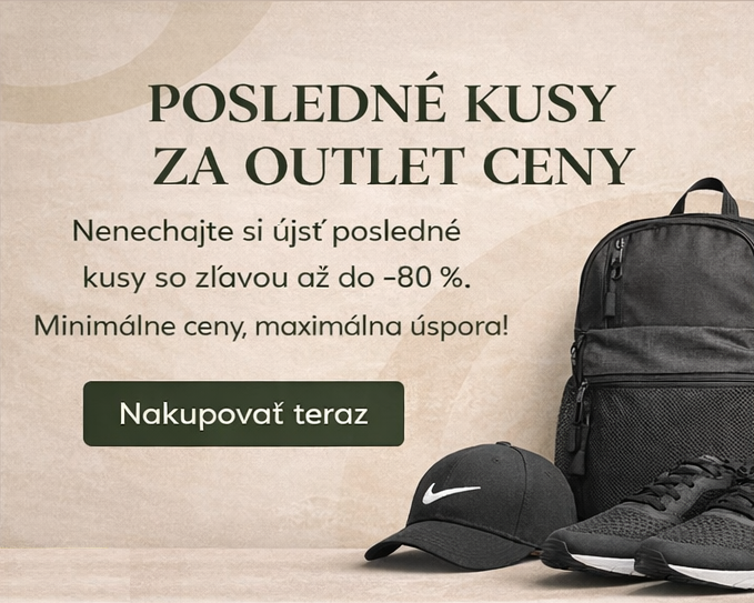 Posledné kusy športového oblečenia a tenisiek za outlet ceny – ALIANA Outlet
