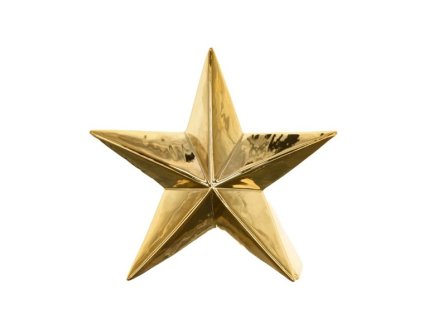 Dekor hviezda 9,1x4x8,3 cm