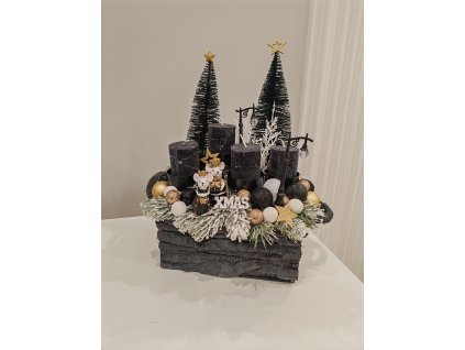 Adventný veniec 10