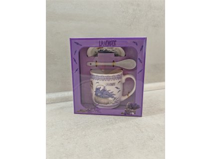 Hrnčekový set - Levanduľa