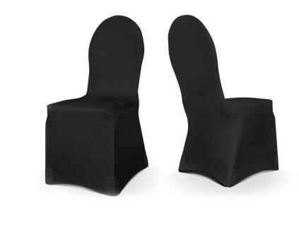 elasticky navlek na stolicku matny tensi cierny 1ks 3533