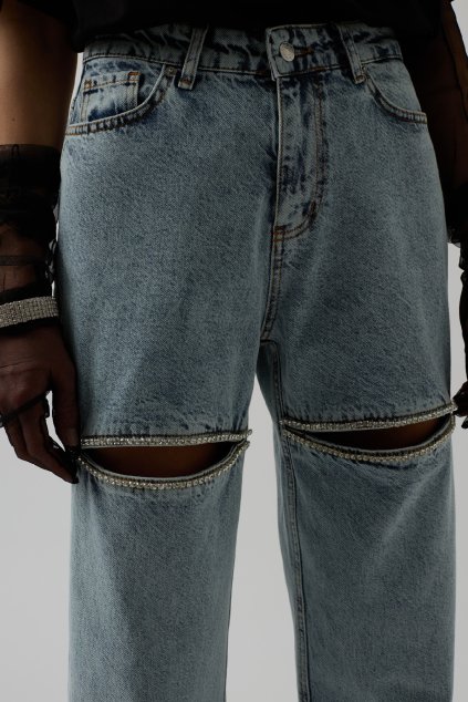 BLUE DENIM CRYSTAL RIFLE