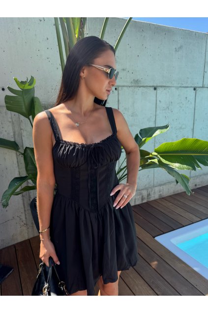 BLACK MINI DRESS