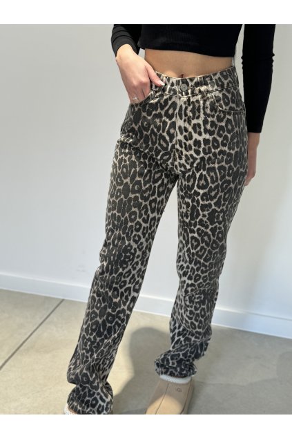 LEOPARDIE RIFLE S VYSOKÝM PÁSOM