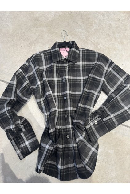 KAROVANÁ OVERSIZE KOŠELA