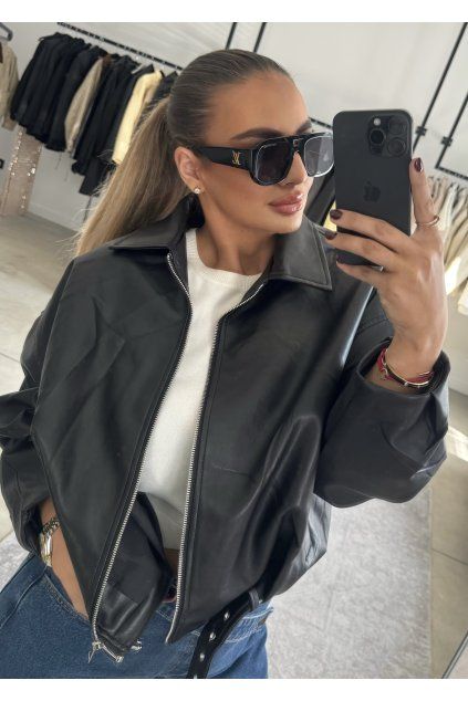 KOŽENKOVÁ BOMBER BUNDIČKA