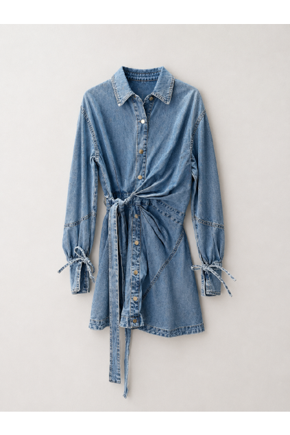 DENIM ICON DRESS