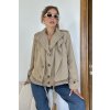 KRÁTKY TRENCH COAT BEIGE