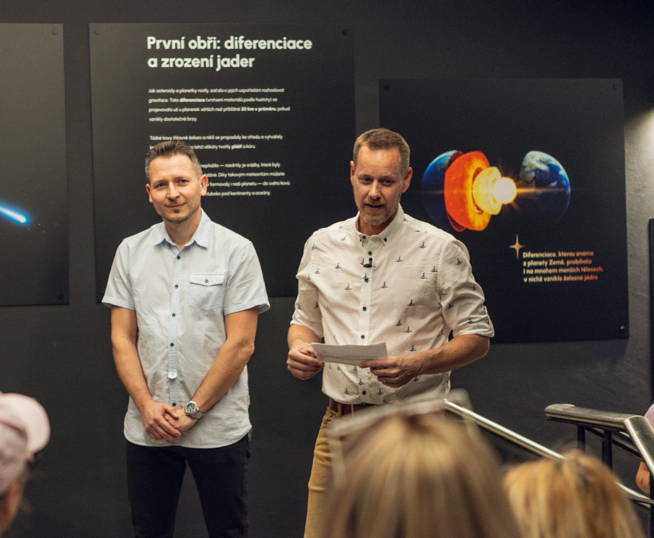 Expozice Planetárium Praha