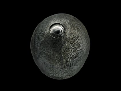 Micrometeorite | NMM 3872 - Strömstad | Barred olivine