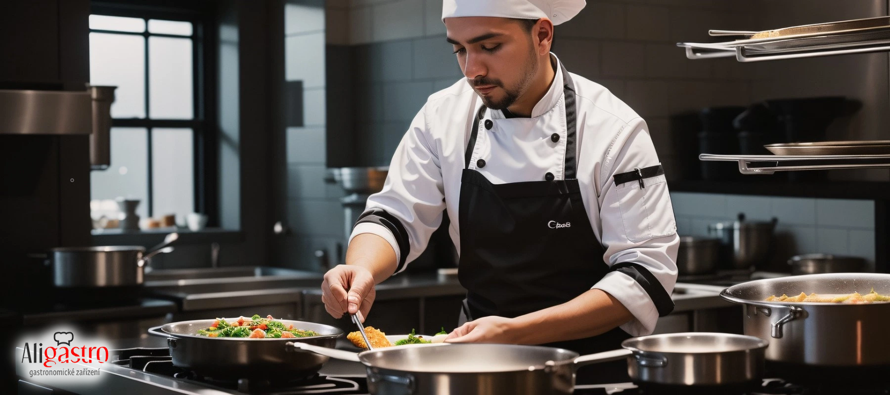 Nerezové nádobí - vybavení restaurace a jídelny