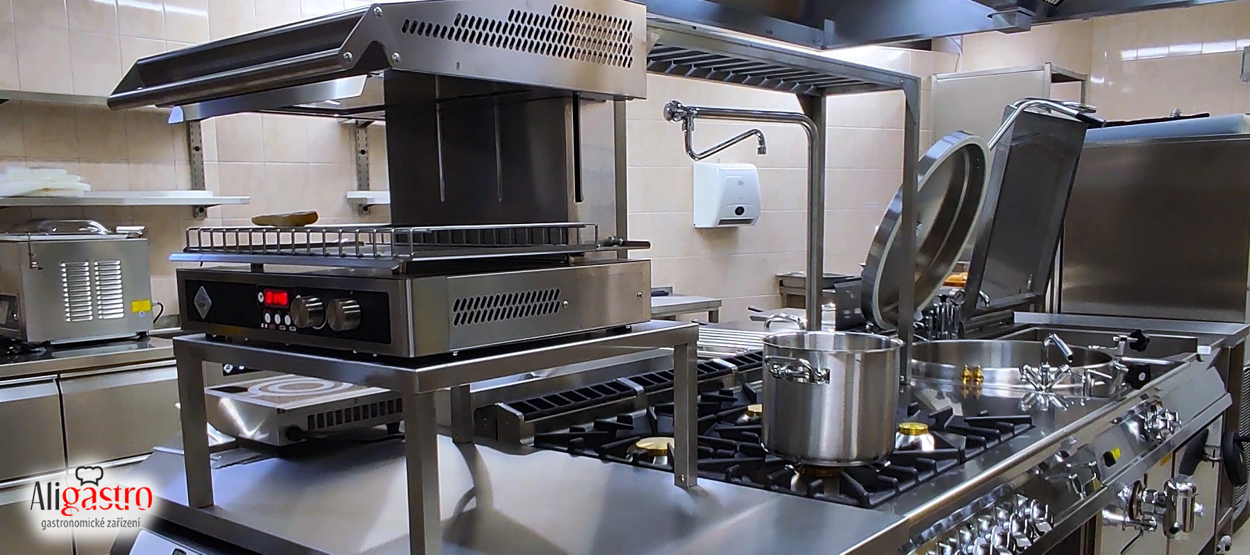 Varná gastro technika pro jídelny a restaurace