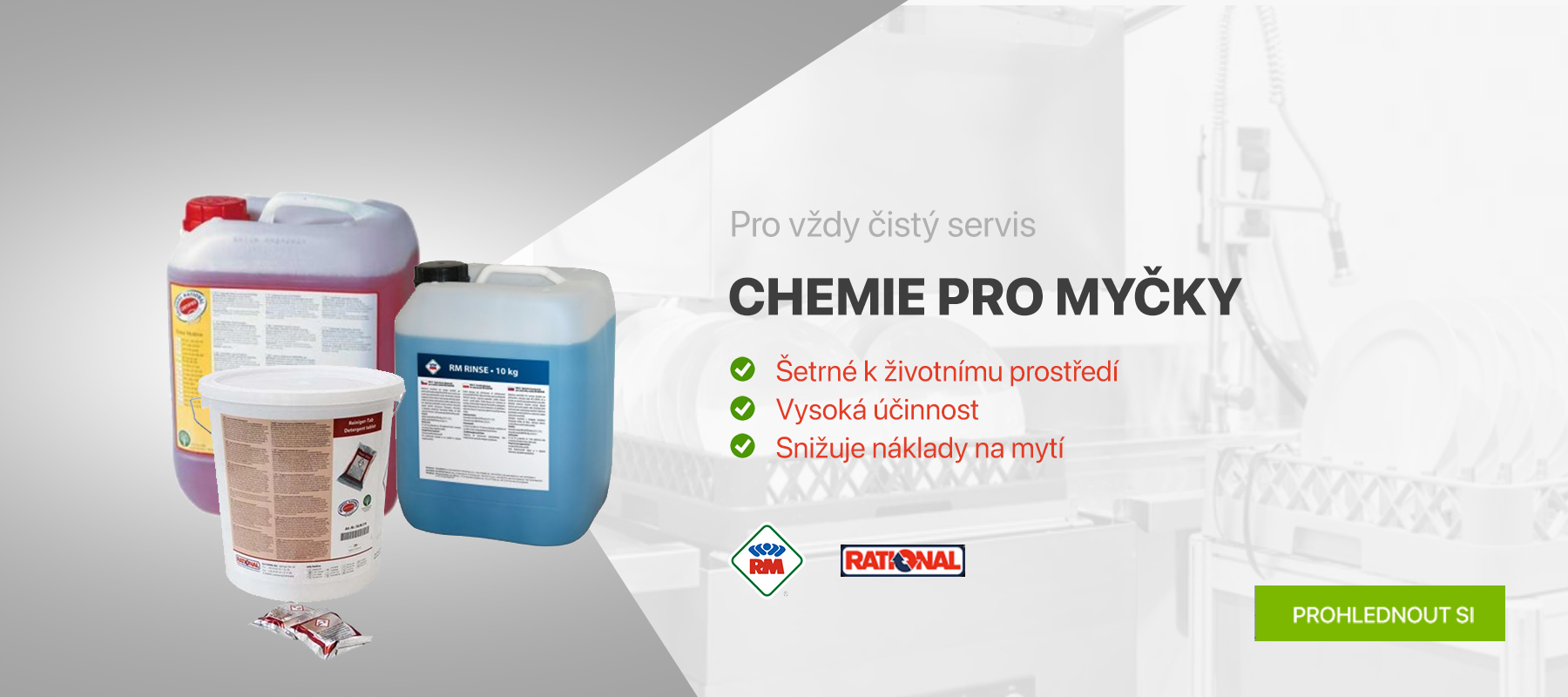 Chemie pro myčky