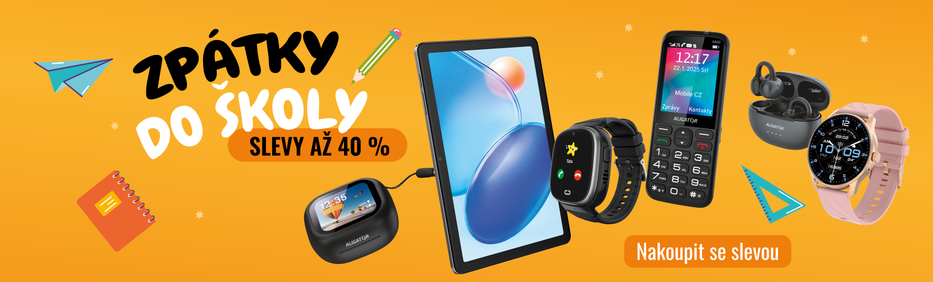 slevy až 40 %