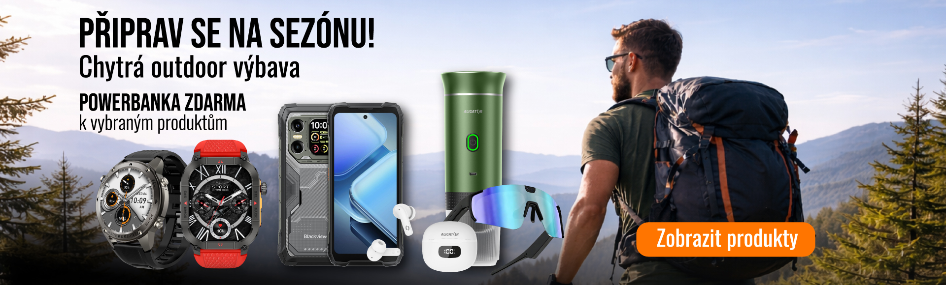 outdoor chytrá výbava