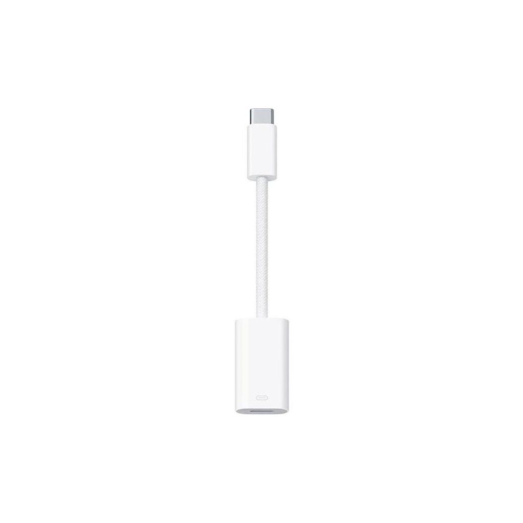Adapter for Lightning chargers - USB type C white