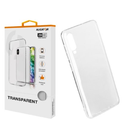 Pouzdro TRANSPARENT ALIGATOR Samsung Galaxy A70