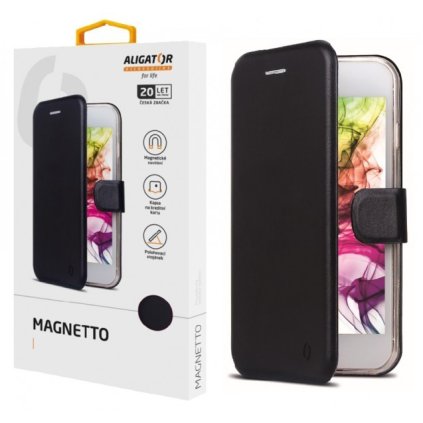 Pouzdro ALIGATOR Magnetto ALIGATOR FIGI NOTE1/1 PRO, černé