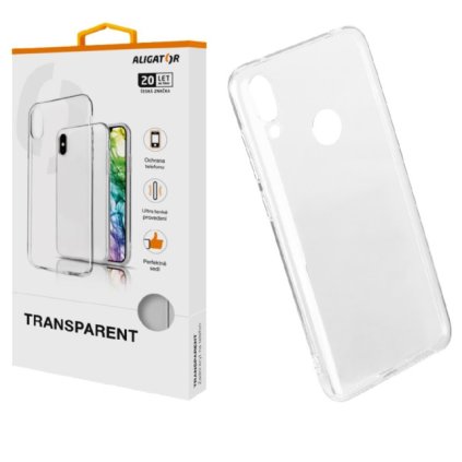 Pouzdro TRANSPARENT ALIGATOR Huawei Y7 2019