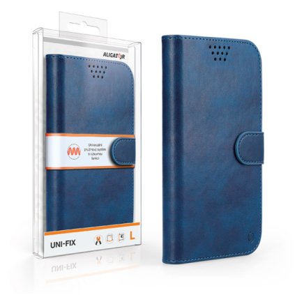 Pouzdro ALIGATOR UNI-FIX, velikost L (150*72), modrá