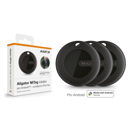Aligator MiTag APD006 vse Android Find Hub 3ks