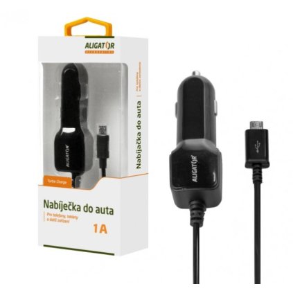 529 529 nabijecka do auta aligator micro usb 1a originalni