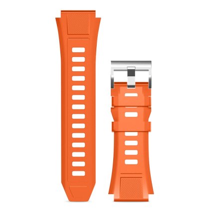 ALIGATOR szilikon óraszíj 22mm, narancssárga