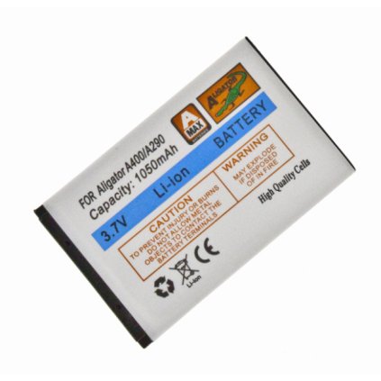Baterie ALIGATOR A290/330/350/360/370/400/500/880/D730/830/930/R5/D200/T100, Li-Ion 1050 mAh, originální