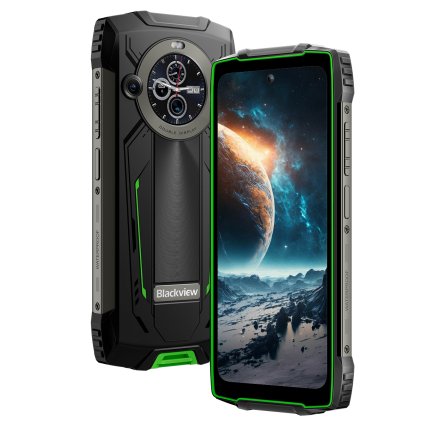 Blackview BV8200 12/256 GB fekete-zöld