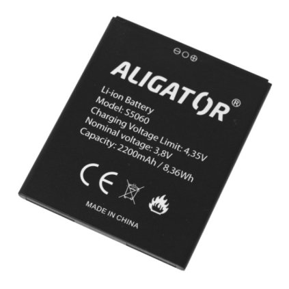 Baterie ALIGATOR S5060 Duo, Li-Ion 2200 mAh, originální