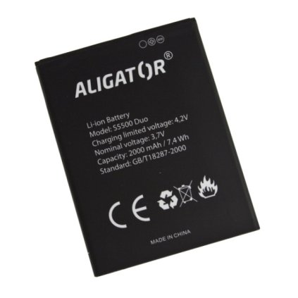 655 655 baterie aligator s5500 duo li ion 2000mah originalni