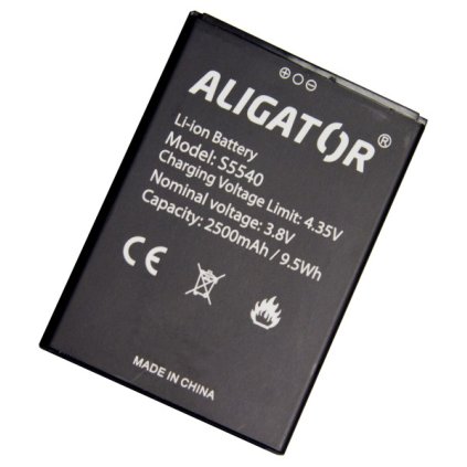Battery ALIGATOR S5540 Duo, Li-Ion 2500 mAh, original
