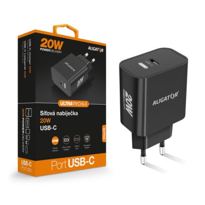 Rychlá nabíječka USB-C za zvýhodněnou cenu k novým zařízením ALIGATOR
