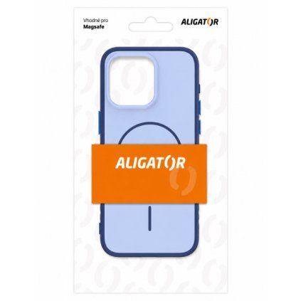 Pouzdro ALIGATOR MagFit iPhone 15 Pro, blue